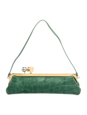 Suede Clutch