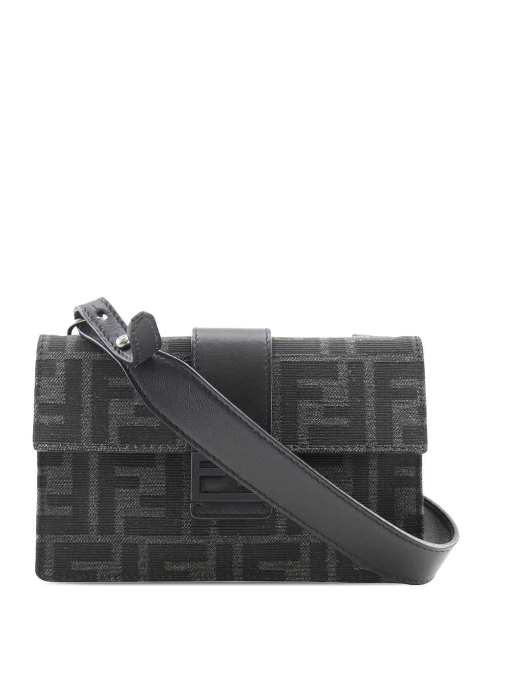 2000-2010 Zucca Canvas Convertible Baguette Pouch crossbody bag