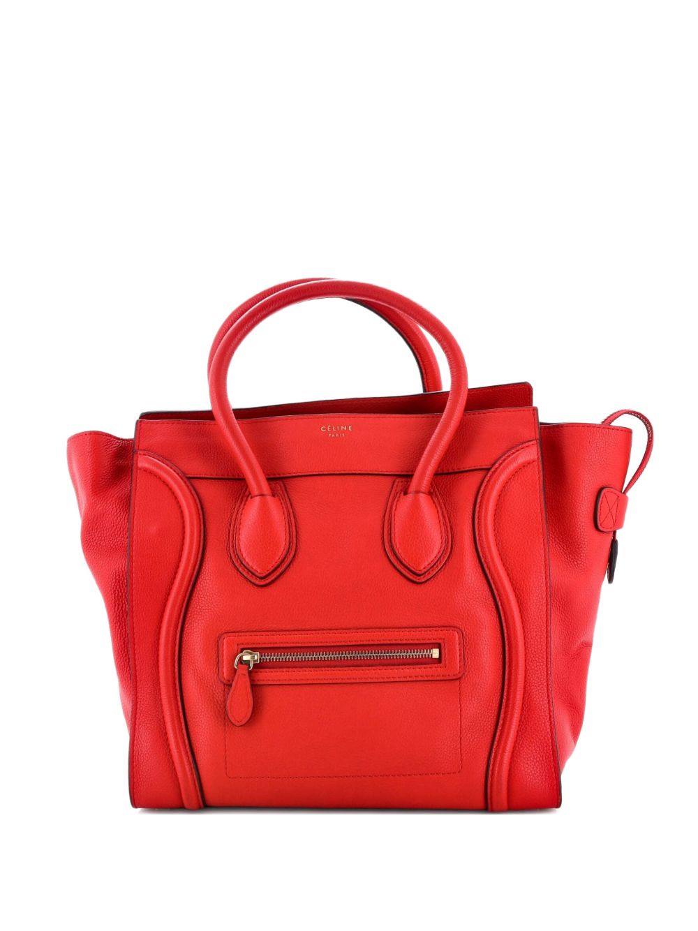 Luggage Bag Grainy Leather Mini tote bag