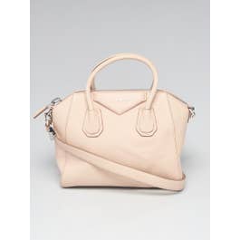 Givenchy Givenchy Light Pink Sugar Goatskin Leather Small Antigona Bag