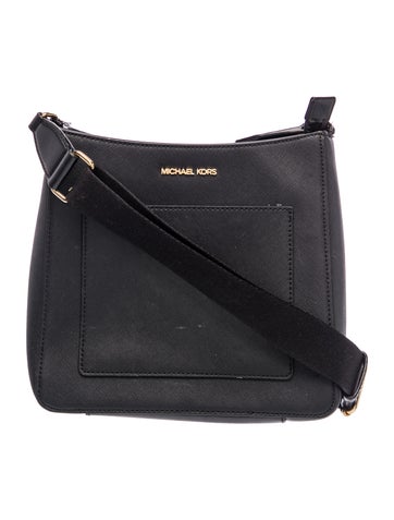 Saffiano Leather Crossbody Bag