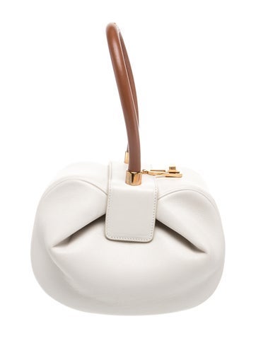 Leather Top Handle Bag