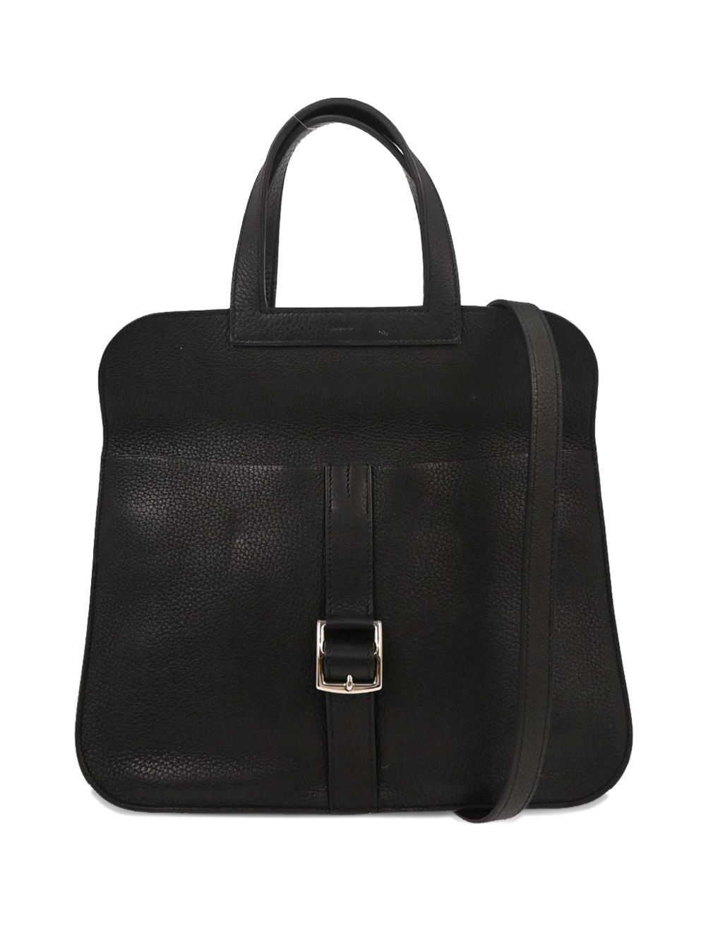 Hermes 2017 31 Taurillon Clemence Halzan buckle strap tote bag