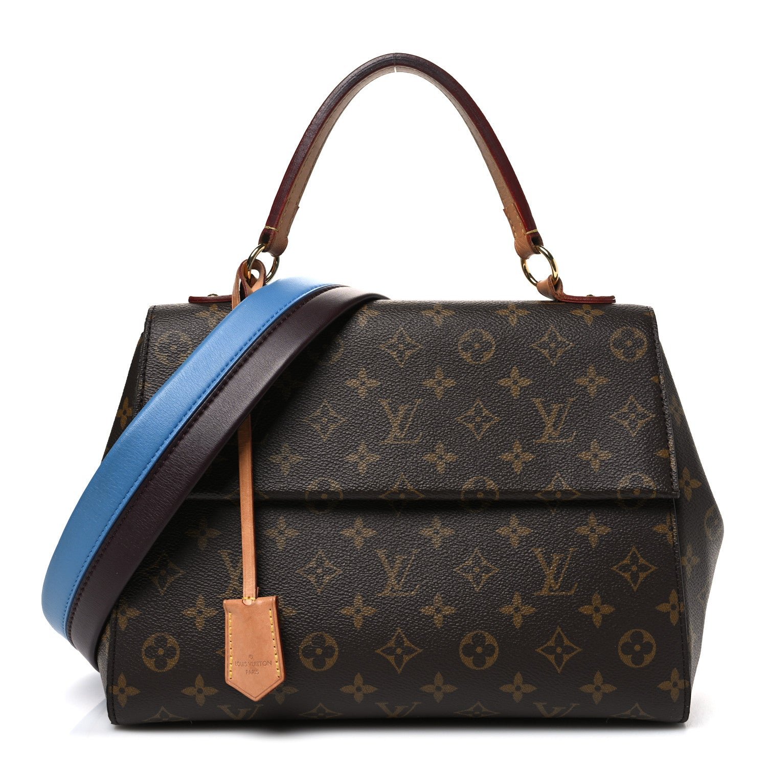 Louis Vuitton Monogram Cluny MM Blue Glacial
