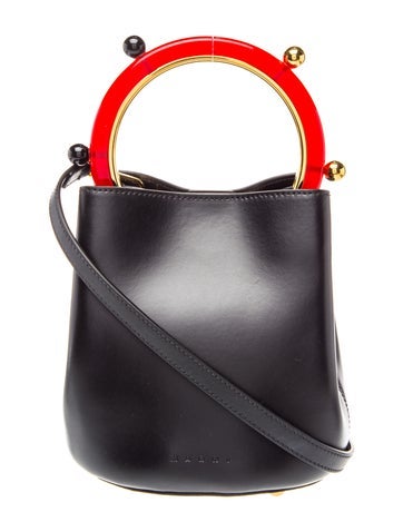 Leather Top Handle Bag