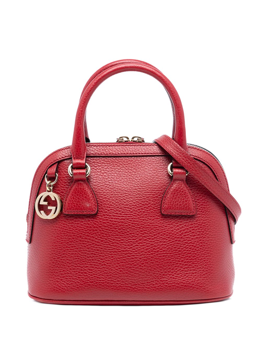 2016-2025 Mini Leather GG Charm Dome satchel