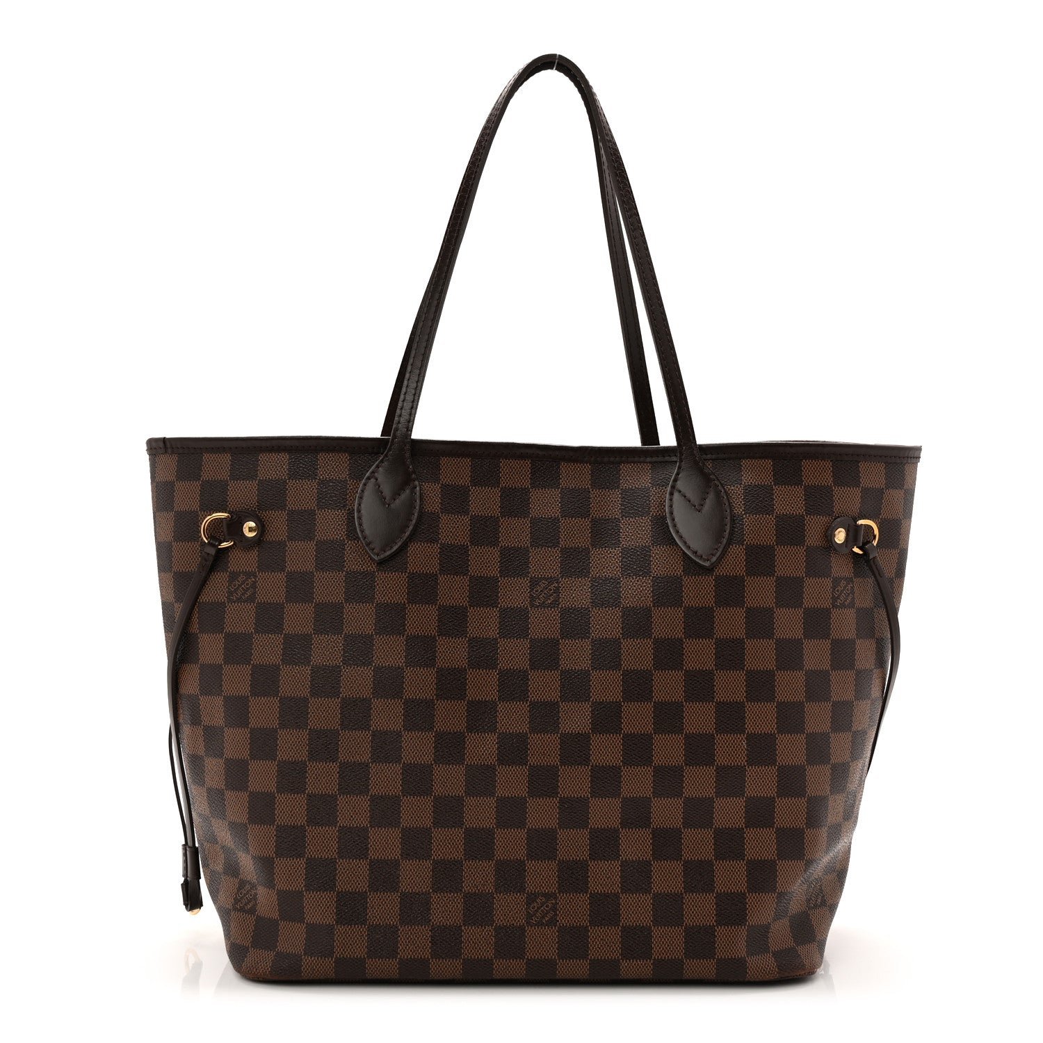 Louis Vuitton Damier Ebene Neo Neverfull MM Rose Ballerine