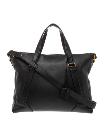 Leather Top Handle Bag
