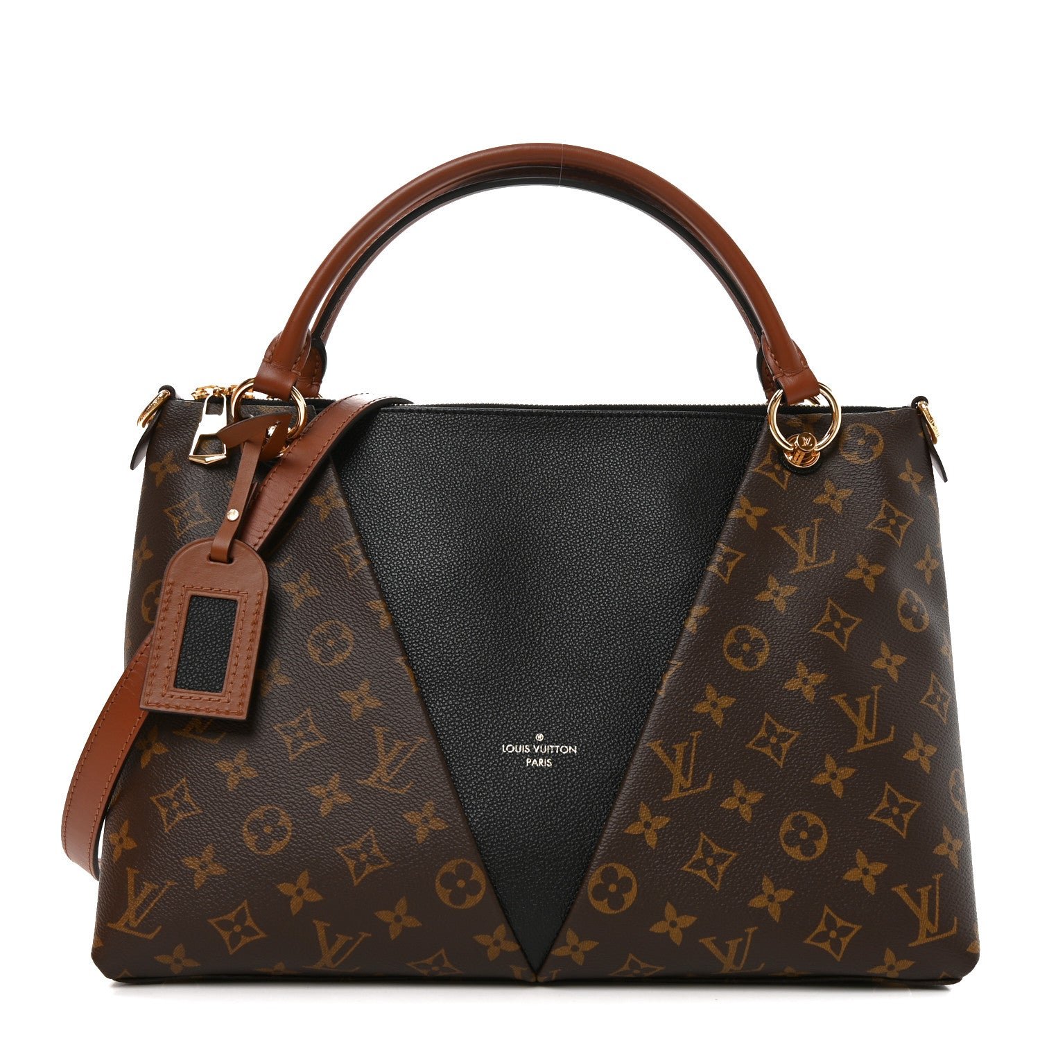 Louis Vuitton Louis Vuitton Monogram V Tote MM Black