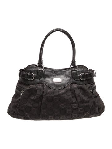 Ferragamo Leather Shoulder Bag Vintage