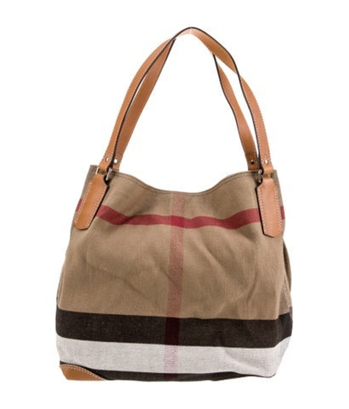 Burberry Canvas Hobo
