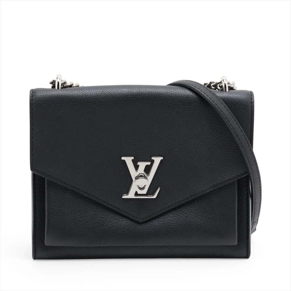 Louis Vuitton Taurillon My Lock Me Chain M51418 Black There was an RFID response