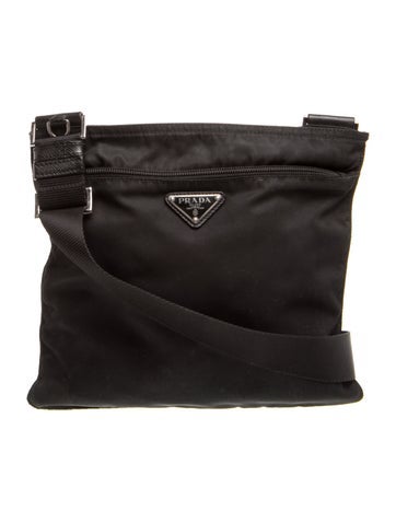 Tessuto Nylon Messenger Bag
