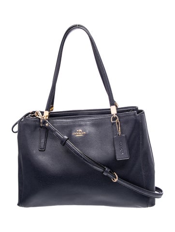 Leather Top Handle Bag