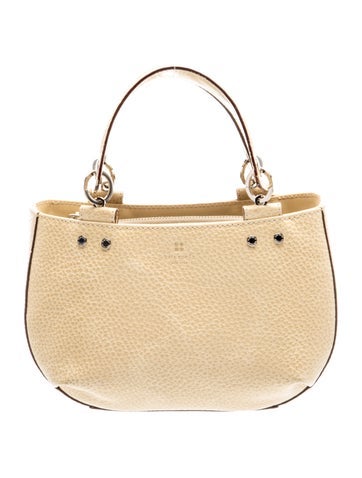 Leather Top Handle Bag