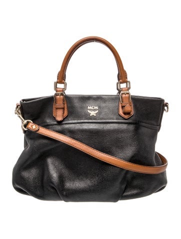 Leather Top Handle Bag