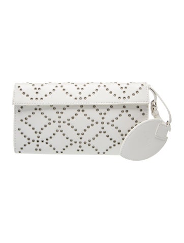 Alaia Leather Clutch