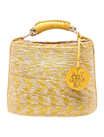 Altuzarra Straw Top Handle Bag