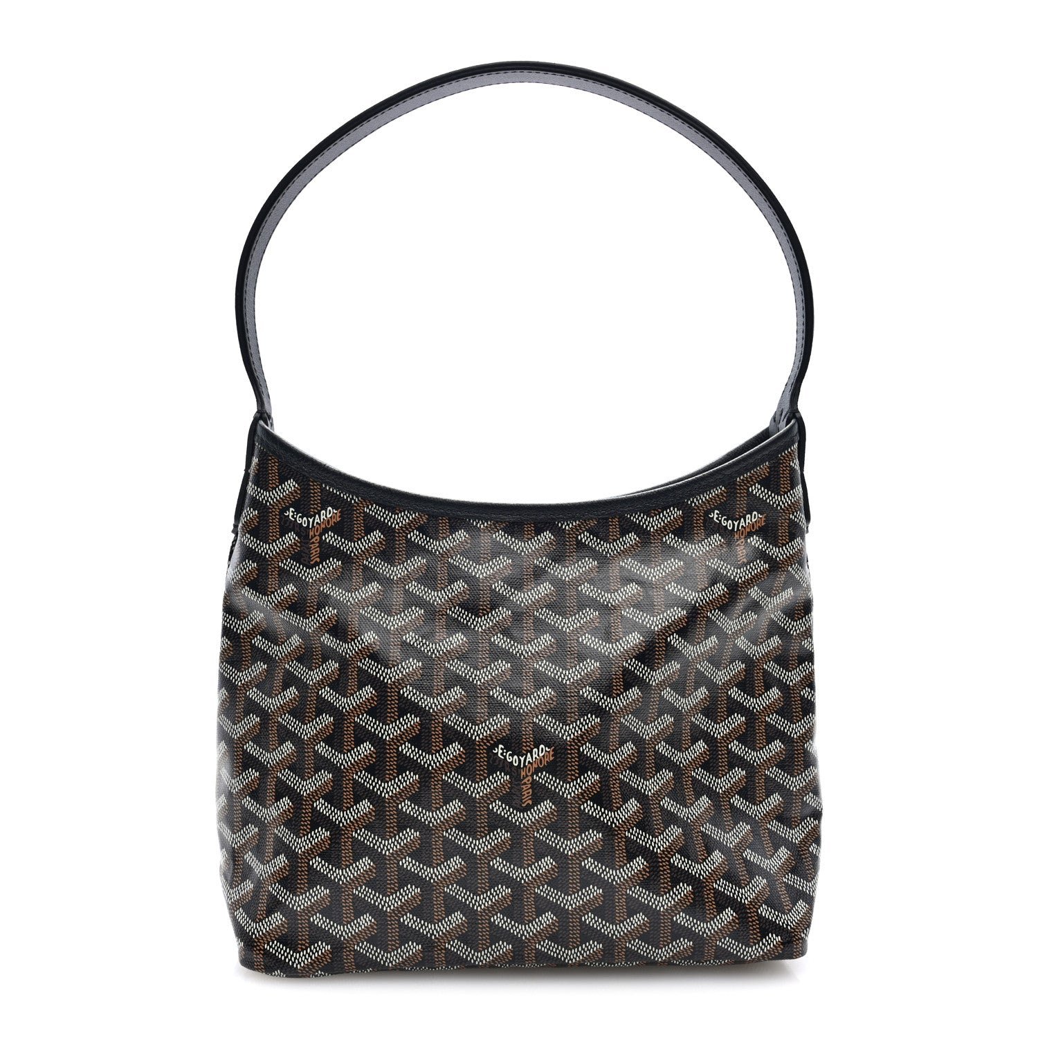 Goyard Goyardine Mini Boheme Hobo Black