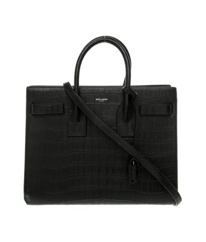 Saint Laurent Laurent Leather Sac De Jour Small