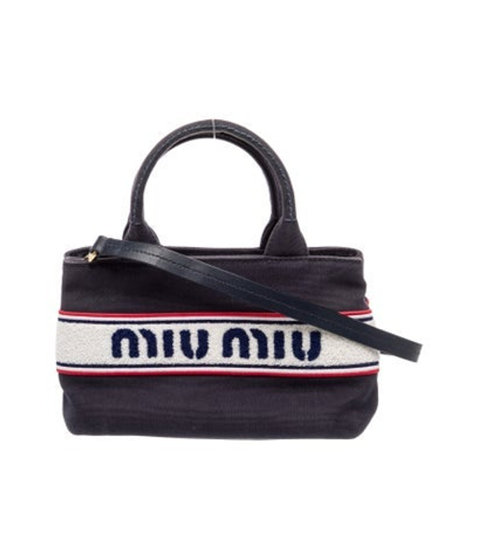 Miu Miu Miu Denim Shoulder Bag