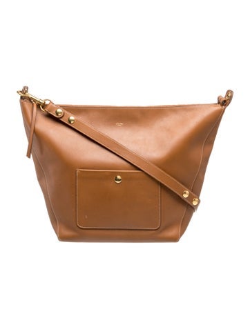 Leather Zipped Hobo