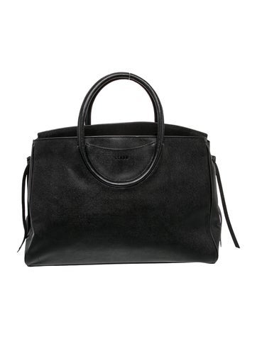 Staud Leather Top Handle Bag