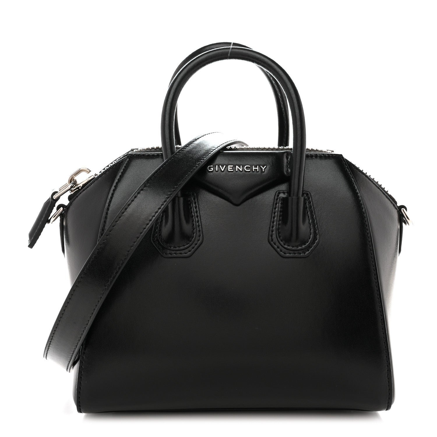 Givenchy Givenchy Shiny Lord Calfskin Mini Antigona Black