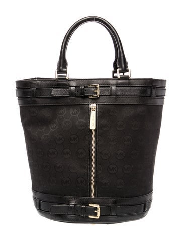 Michael Kors Canvas Top Handle Bag