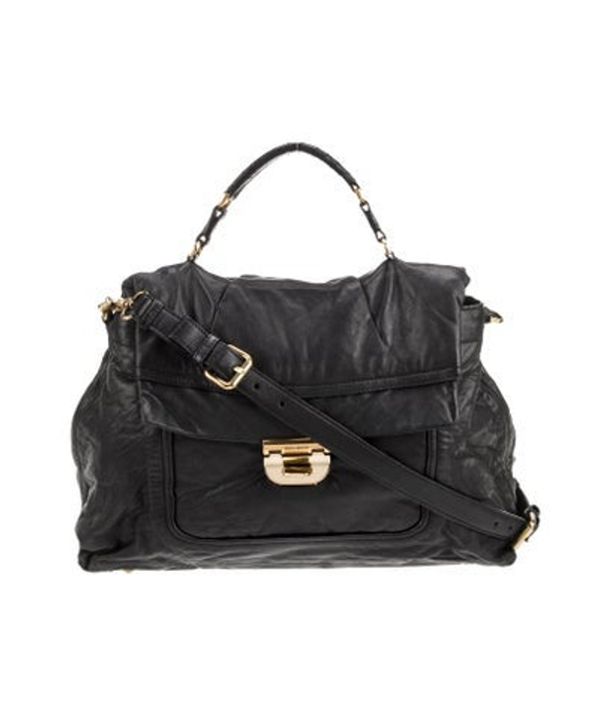 Nina Ricci Ricci Leather Top Handle Bag