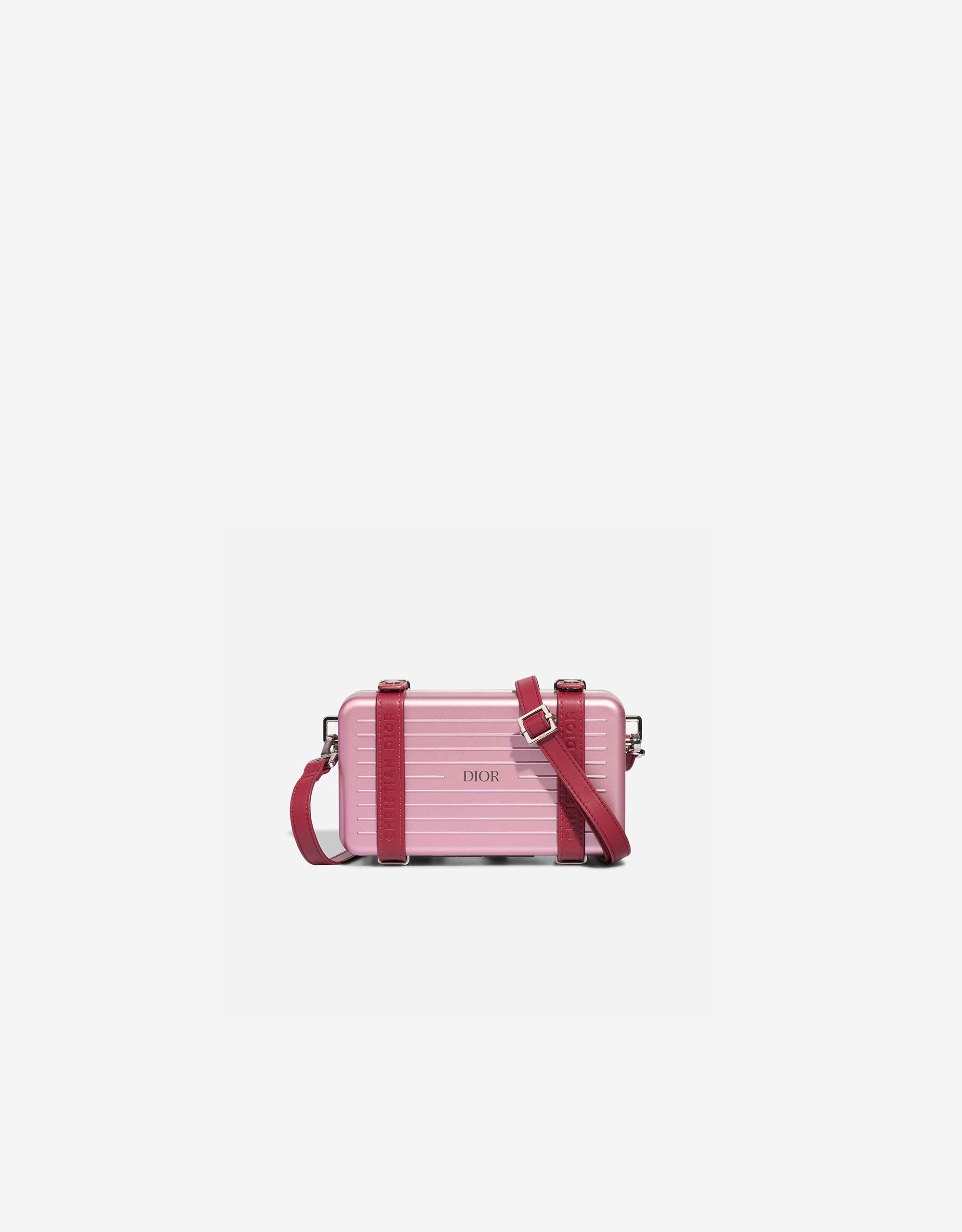 
		x Rimowa Clutch Metal Pink / Grey    