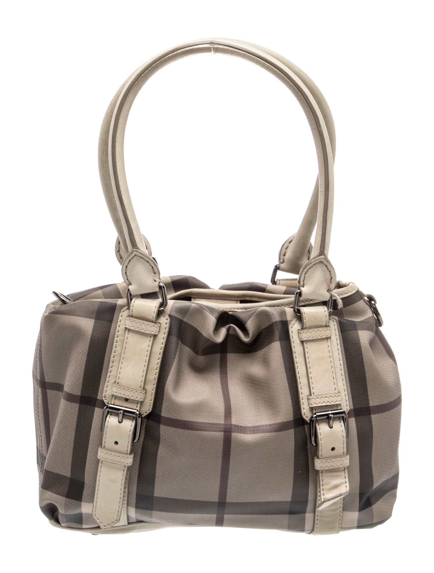 Burberry Smoked Check Shoulder Bag
