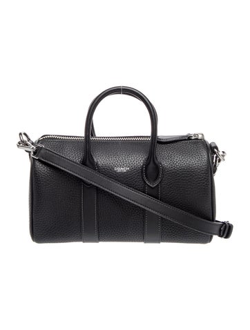 Leather Top Handle Bag