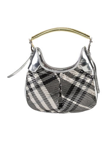 Burberry Patent Leather Shoulder Bag