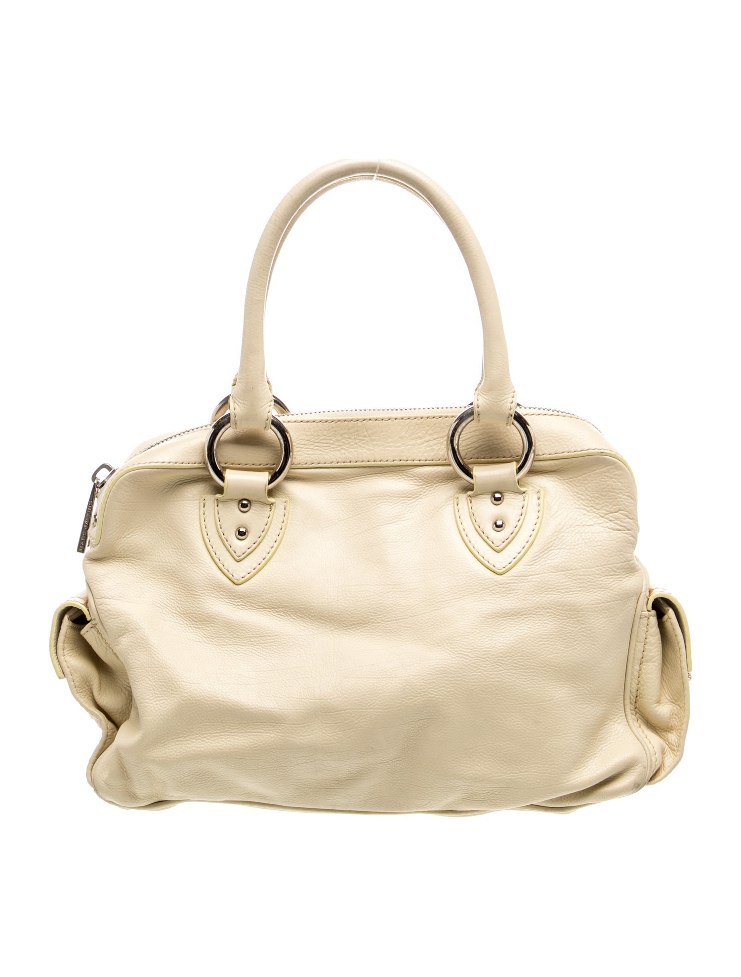 Leather Top Handle Bag