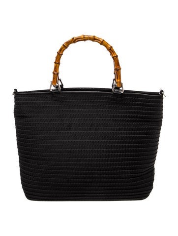 Bamboo Top Handle Bag