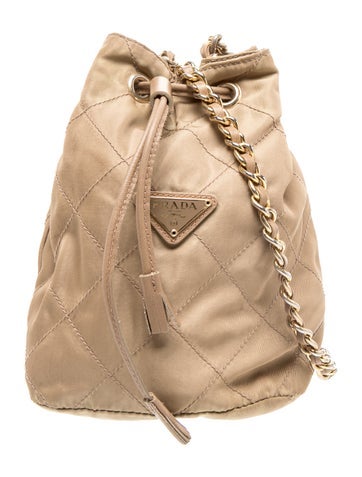 Enameled Metal Triangle Bucket Bag Vintage