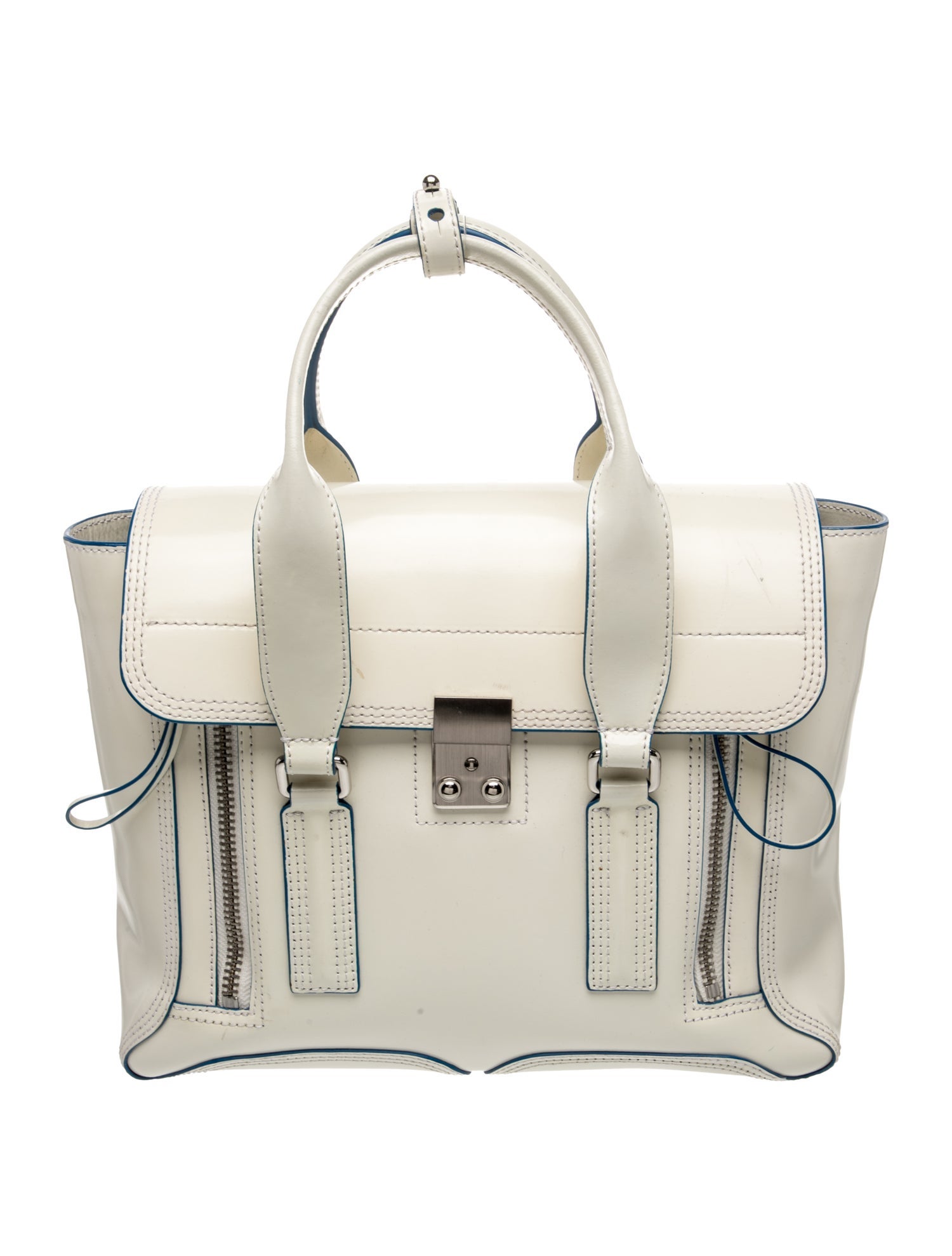 Leather Top Handle Bag