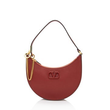 Calfskin VLogo Moon Mini