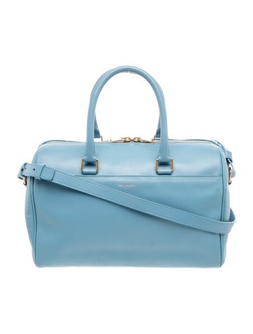 Leather Top Handle Bag