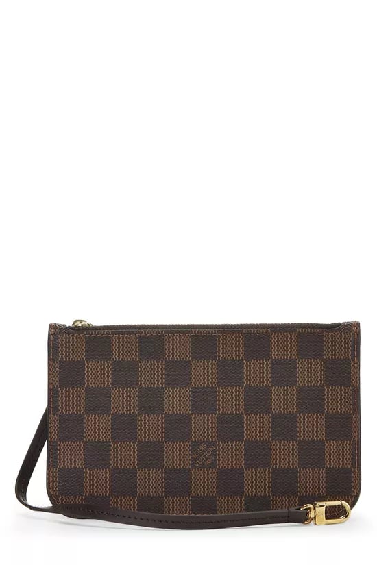 Louis Vuitton Damier Ebene Neverfull Pouch PM
