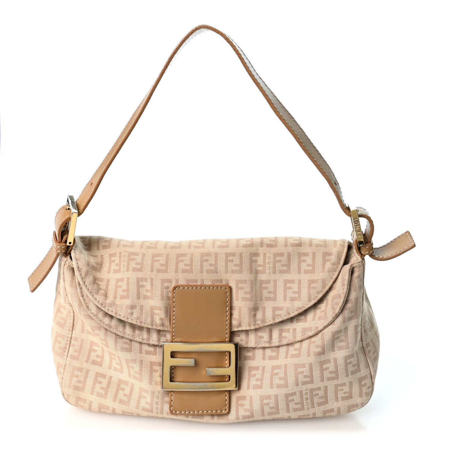 Fendi Zucchino Vitello Baguette Cipria Teint Cipria