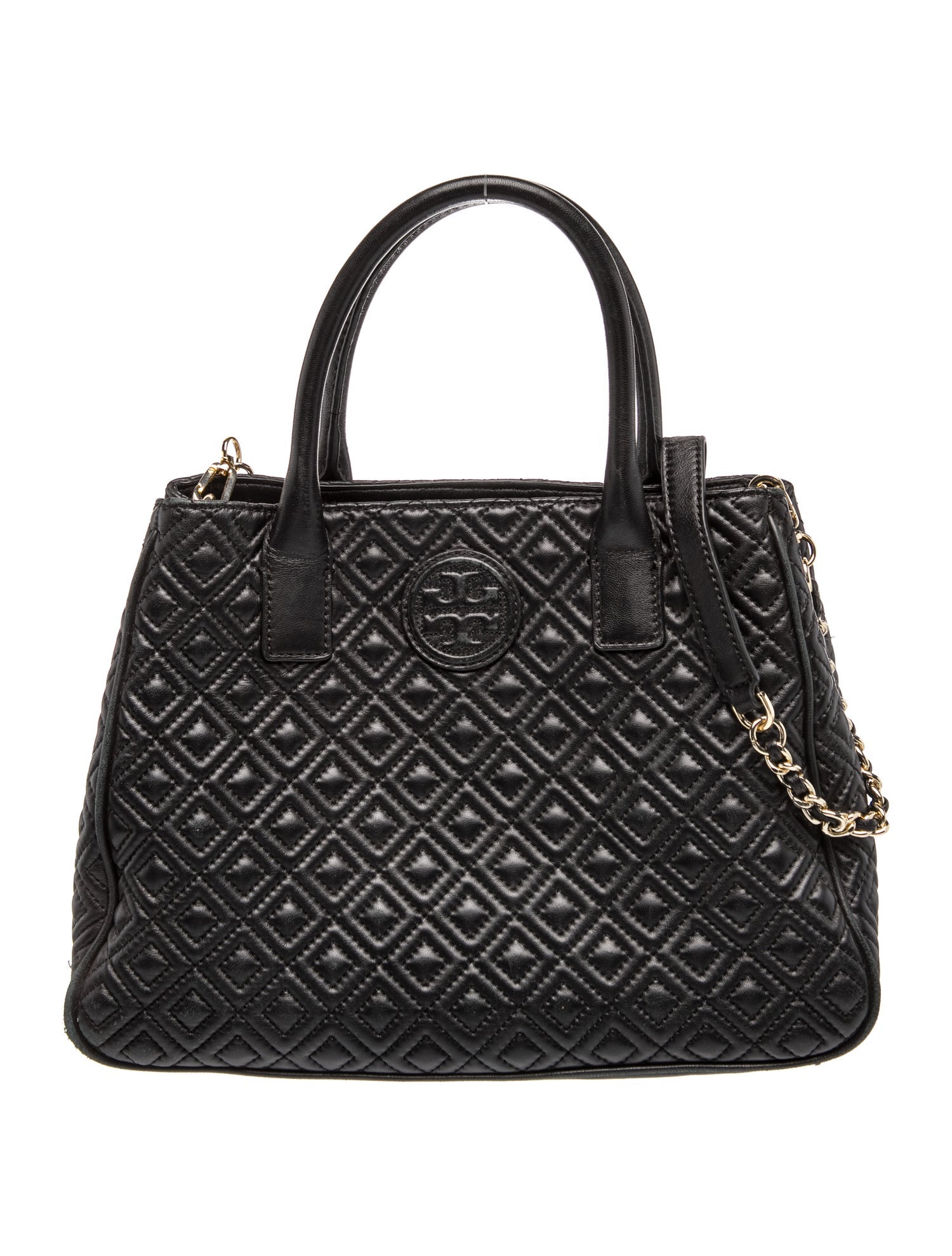 Leather Top Handle Bag