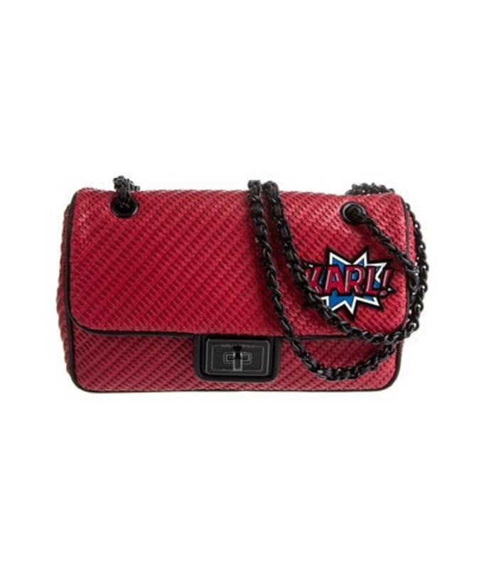 Karl Lagerfeld Lagerfeld Leather Shoulder Bag
