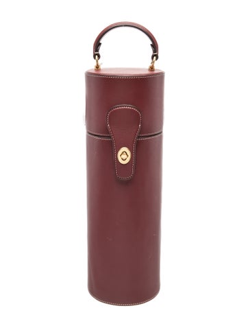 Coach Leather Wine Bottle Case Mini