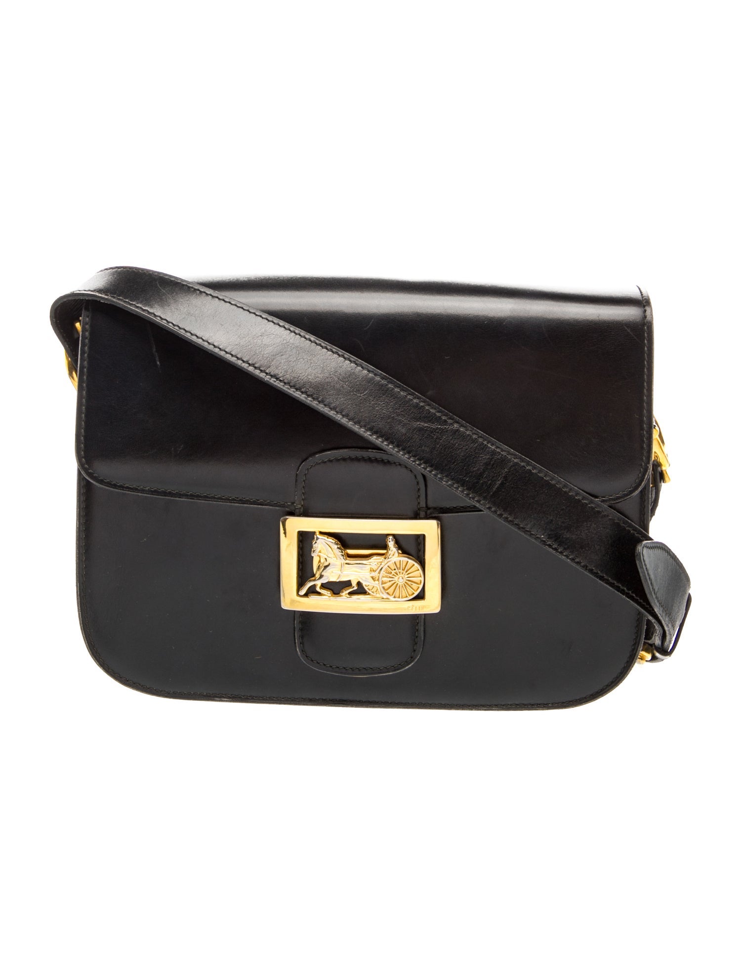 Celine Leather Carriage Vintage
