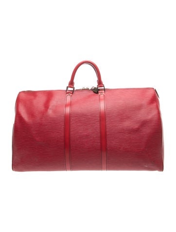 Epi Leather Keepall 55 Vintage
