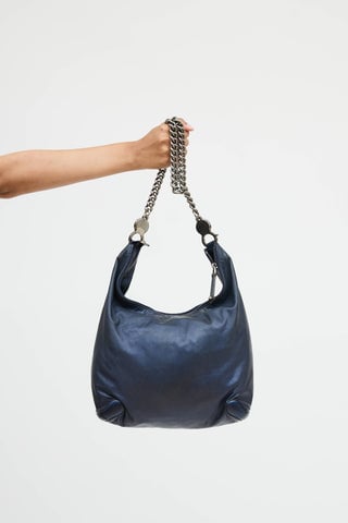Leather Galaxy Shoulder Bag