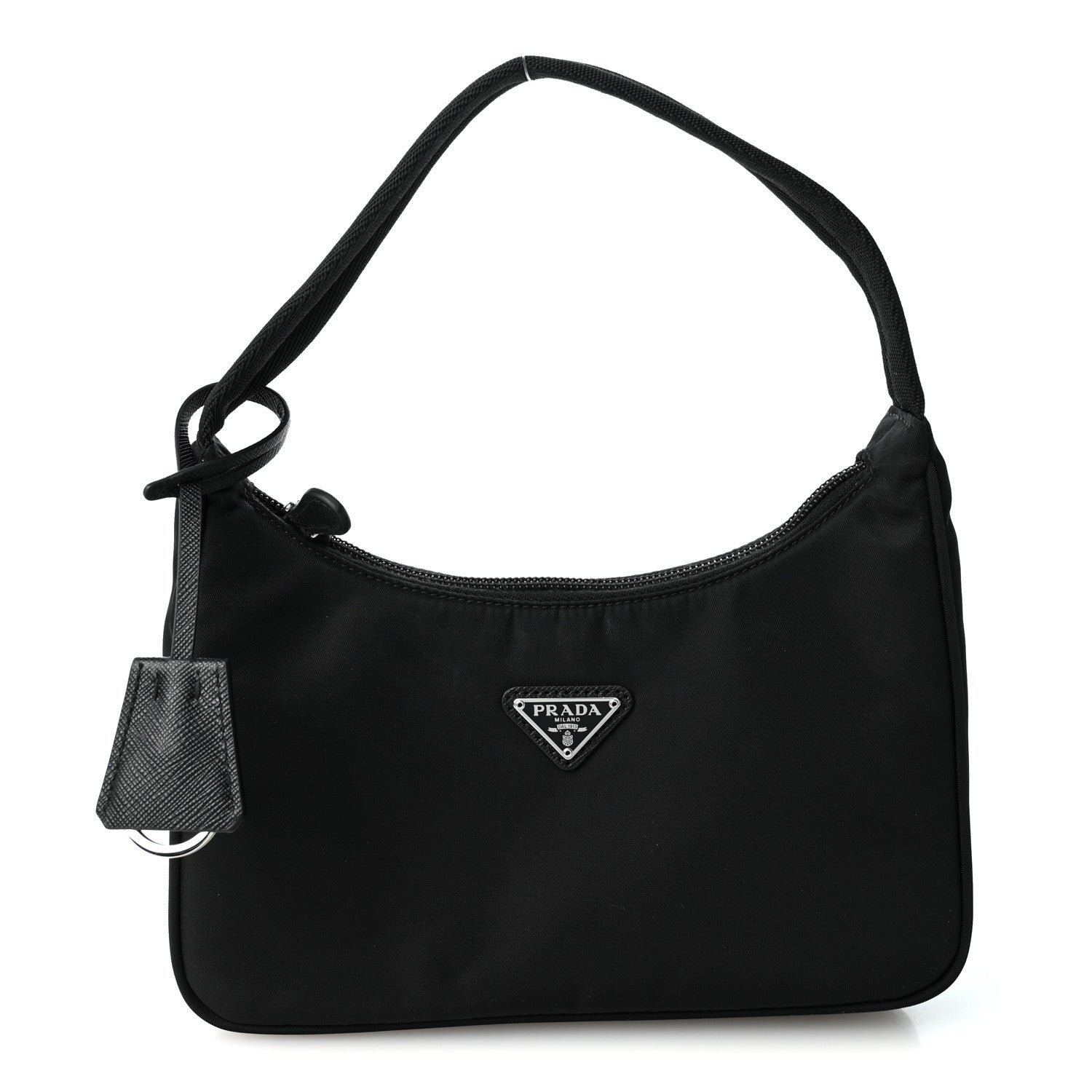 Prada Tessuto Nylon Mini Re-Edition 2000 Bag Black