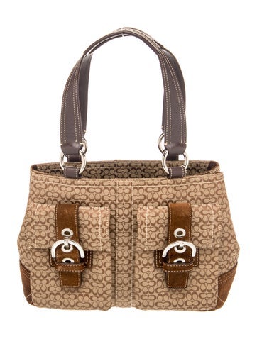 Canvas Top Handle Bag